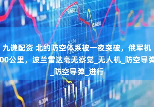 九谦配资 北约防空体系被一夜突破，俄军机深入100公里，波兰雷达毫无察觉_无人机_防空导弹_进行